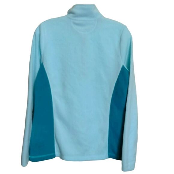 Tek Gear Women's Pullover Fleece Jacket Size M Key Blue NWT - Picture 2 of 10